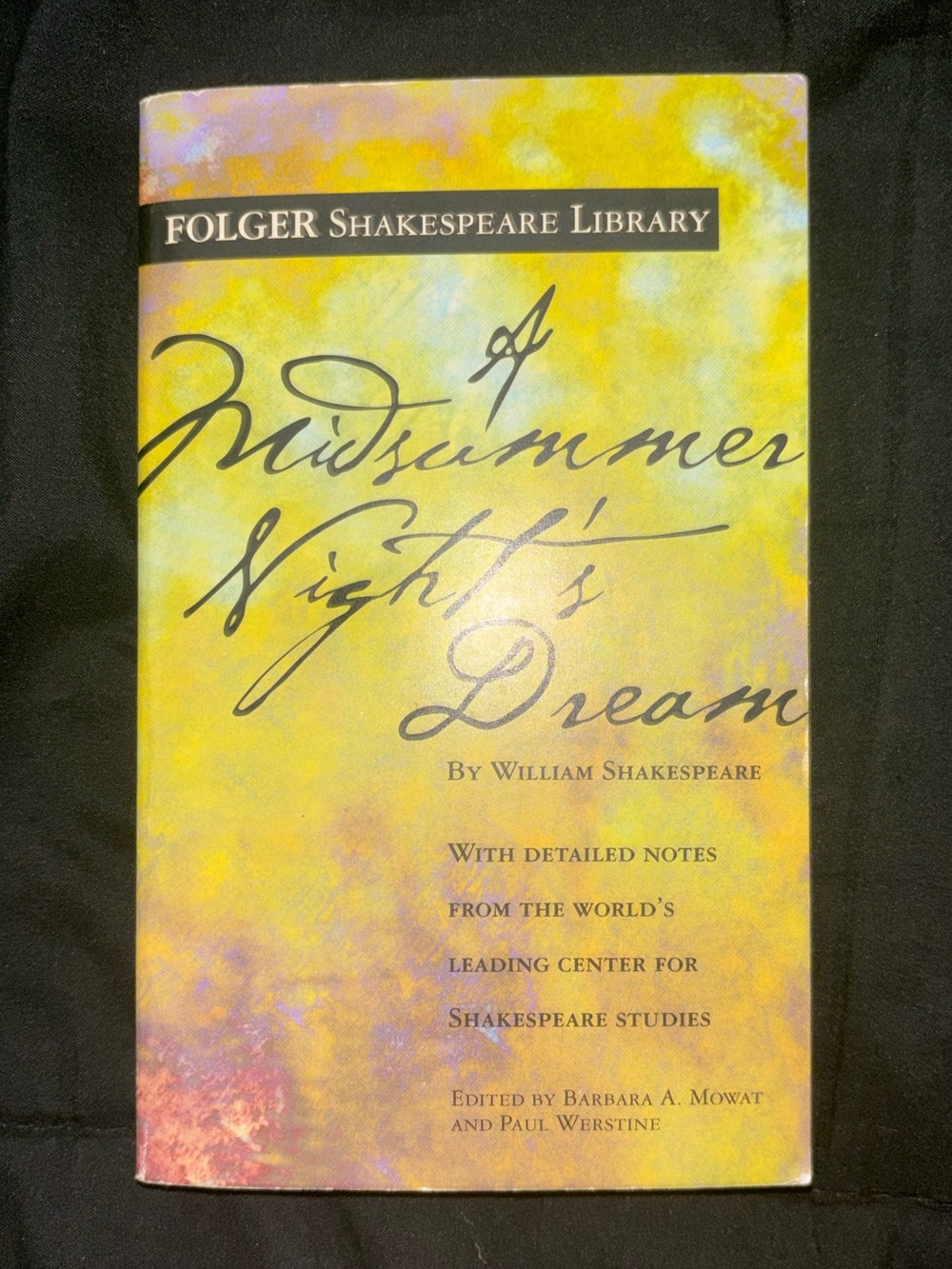 Folger Shakespeare Library: A Midsummer Night's Dream -Shakespeare